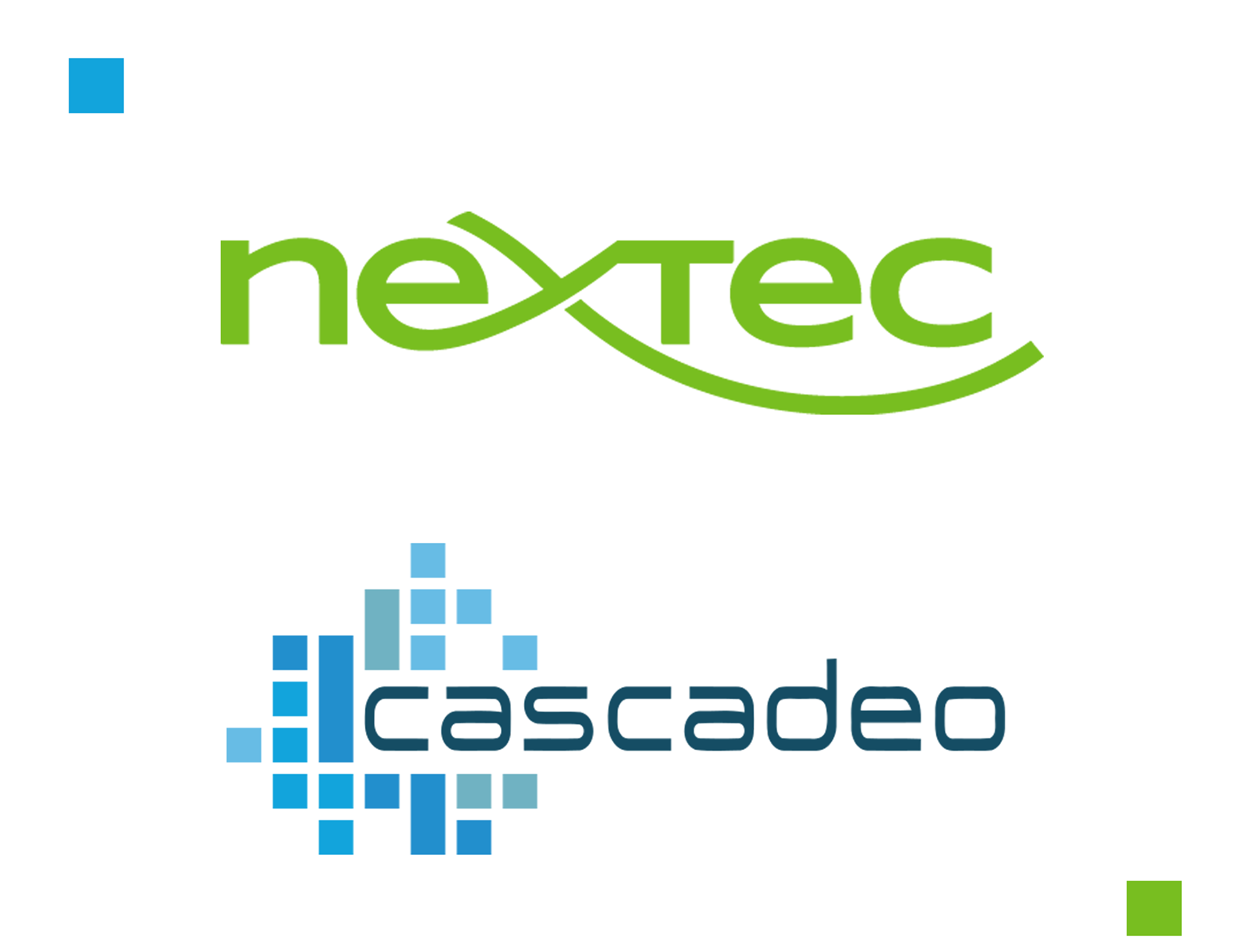NexTec and Cascadeo Logos