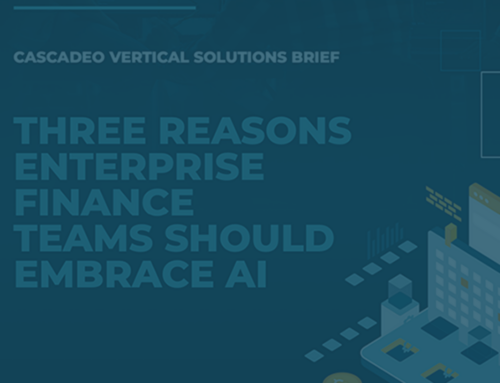 Industry Brief: Three Reasons Enterprise Finance Teams Should Embrace AI